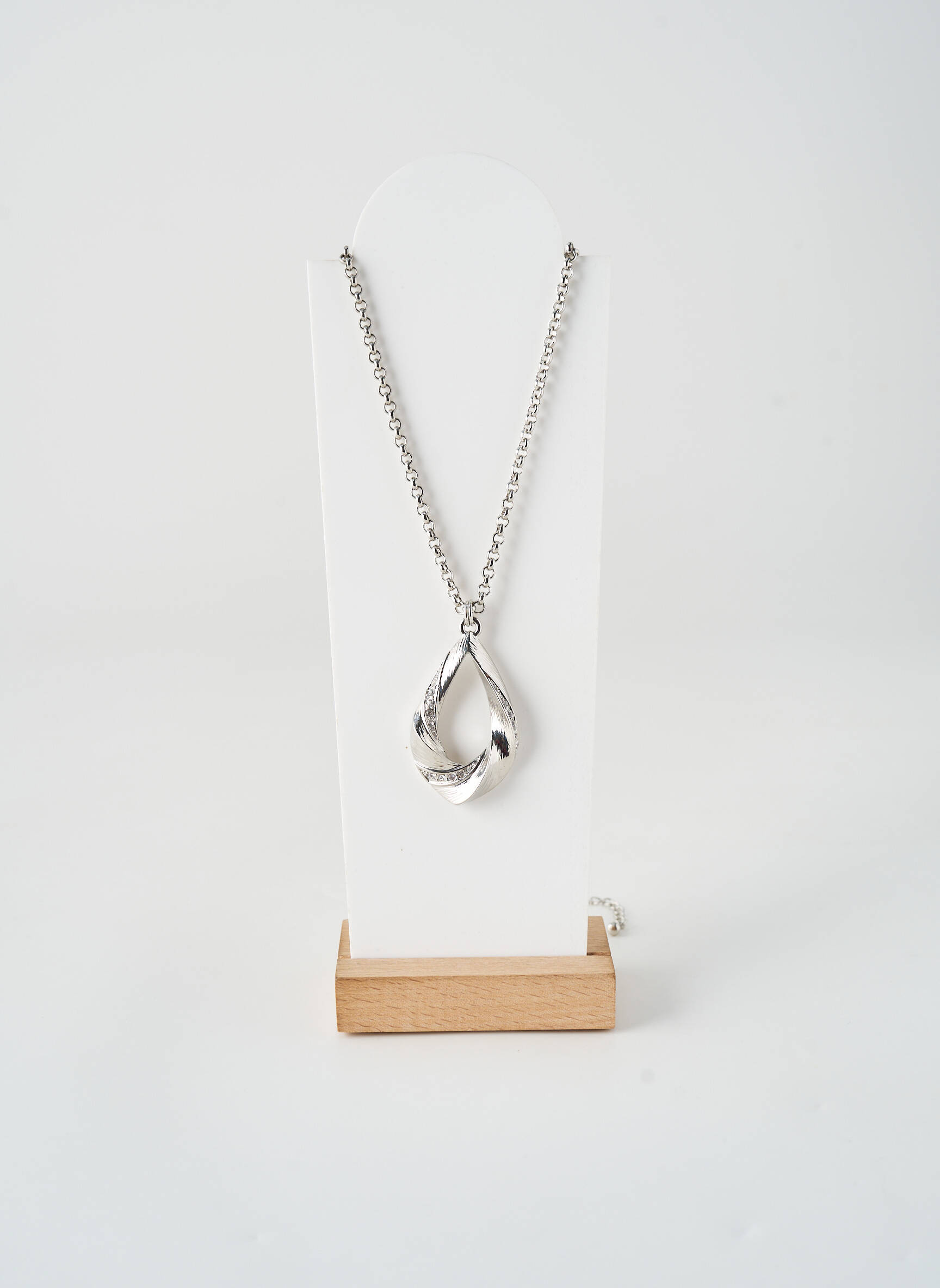 Colier materiale metalice argintiu ALLAN'S femeie