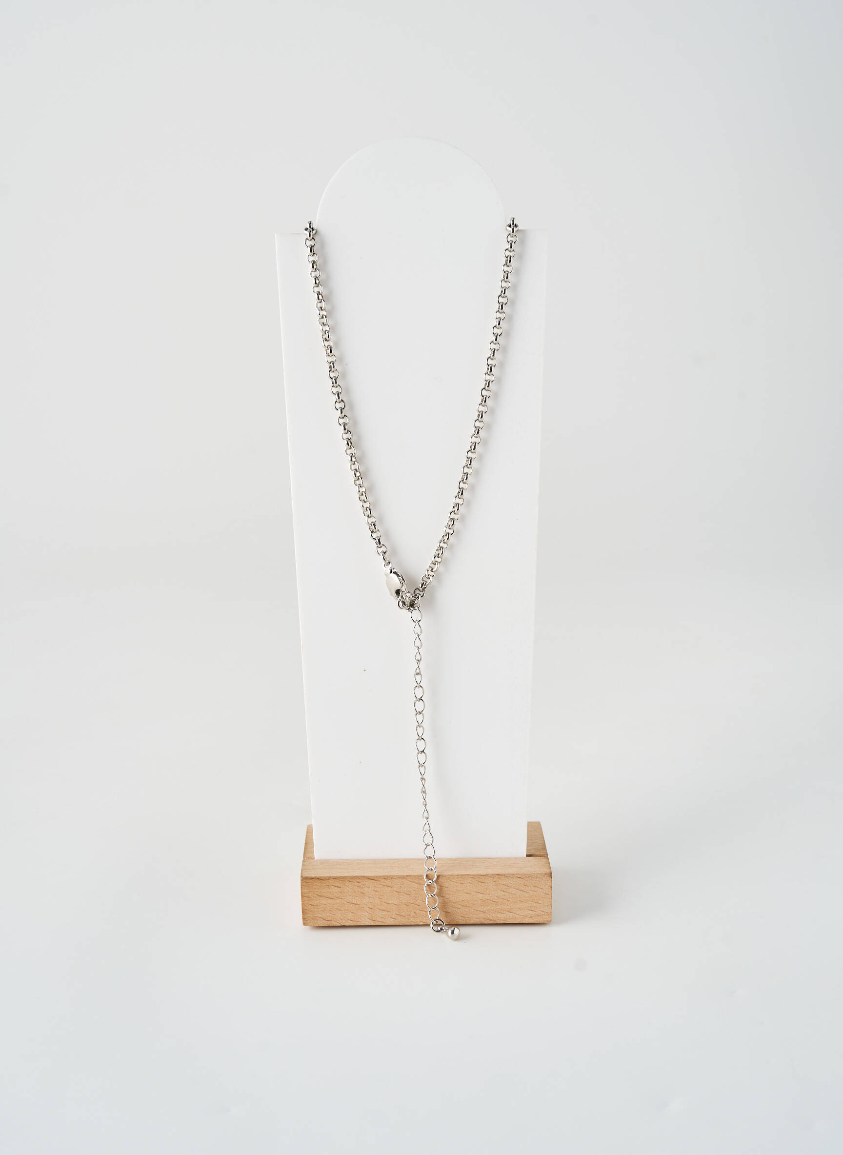 Colier materiale metalice argintiu ALLAN'S femeie