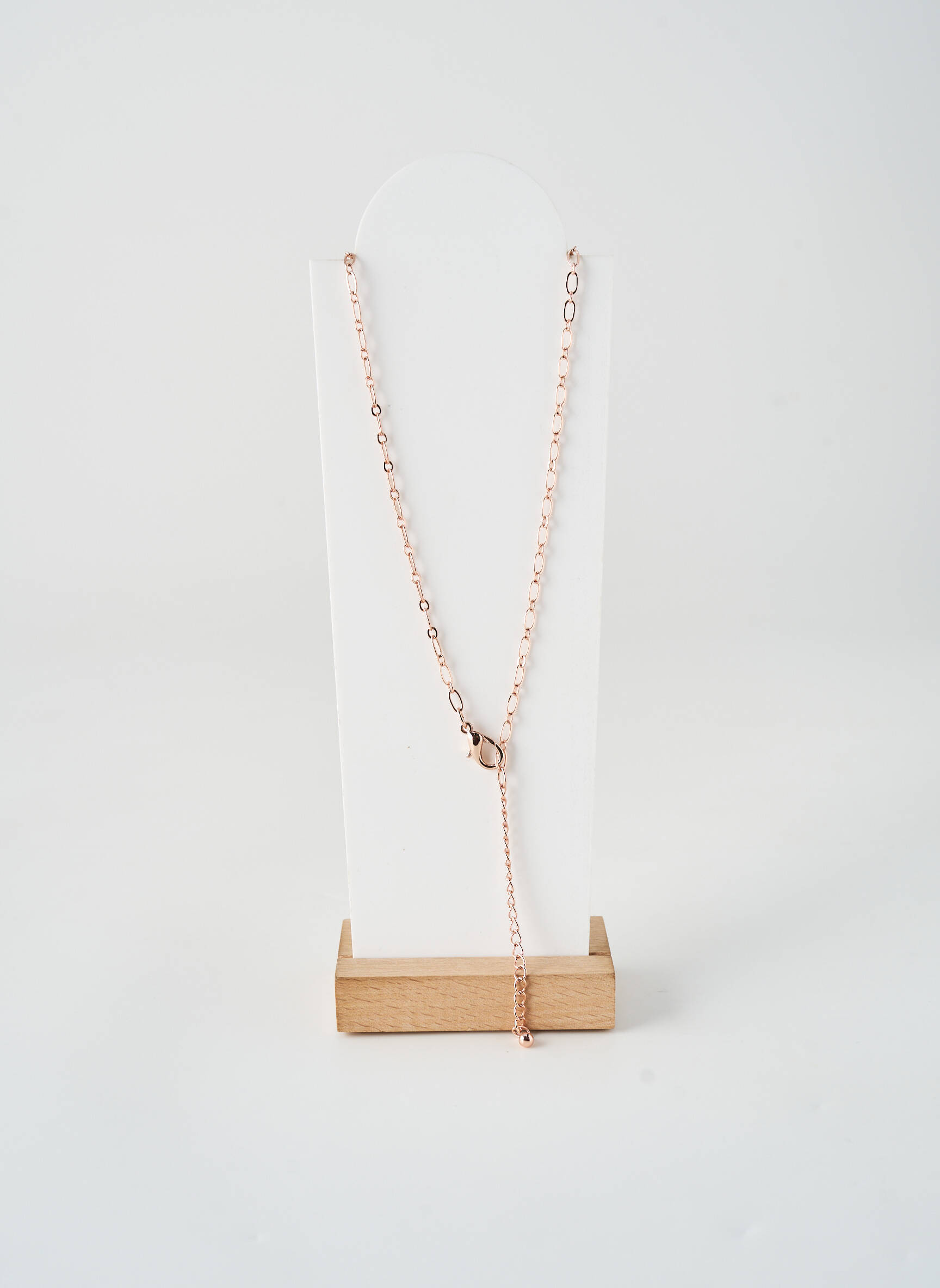 Colier materiale metalice roz ALLAN'S femeie