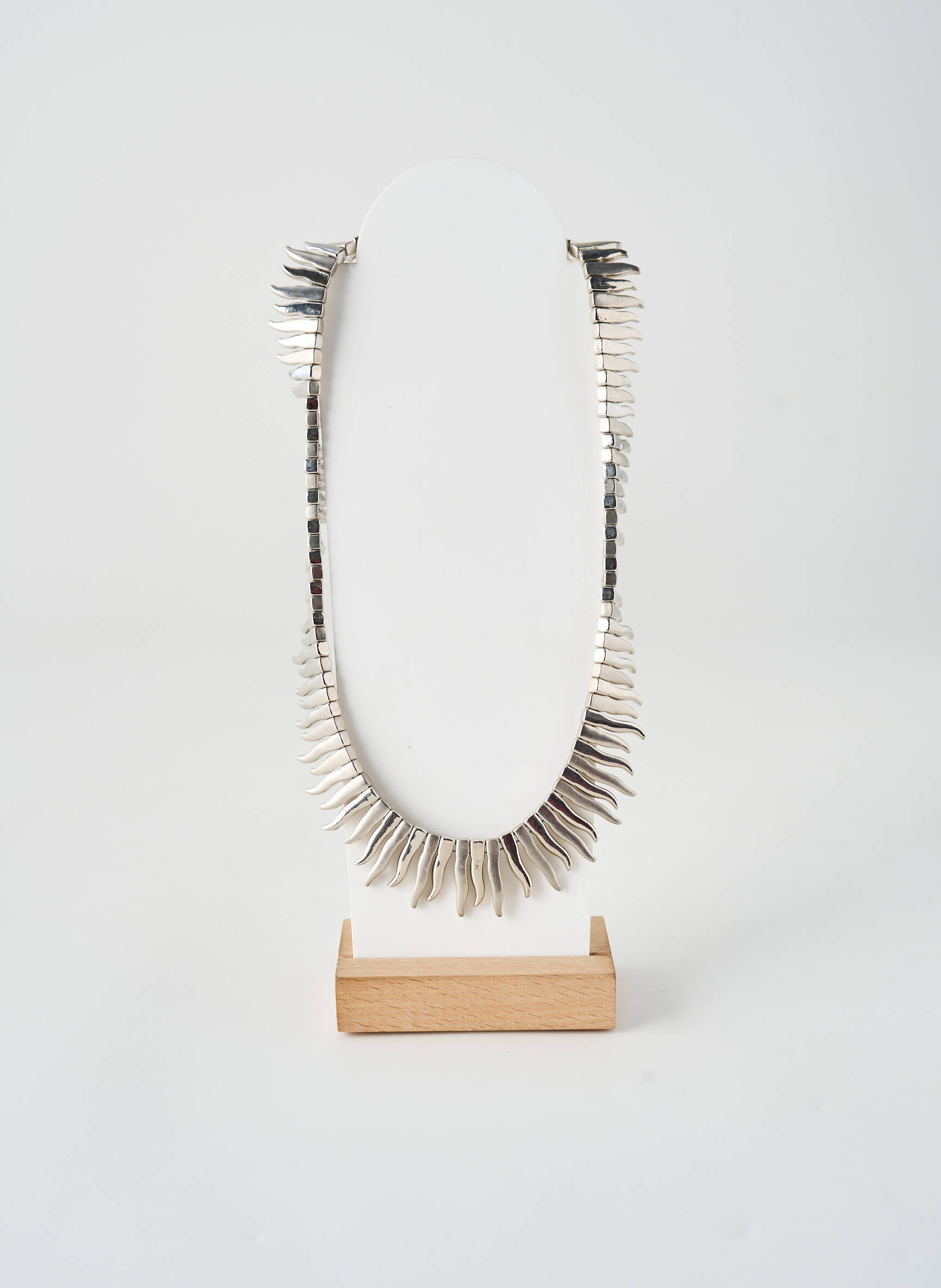 Colier materiale metalice argintiu ALLAN'S femeie
