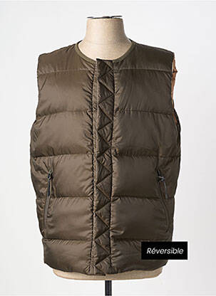 Geacă matlasată buzunare fără glugă verde WHITE MOUNTAINEERING bărbat