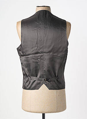 Vestă fără mâneci bi-materie gri CC COLLECTION bărbat