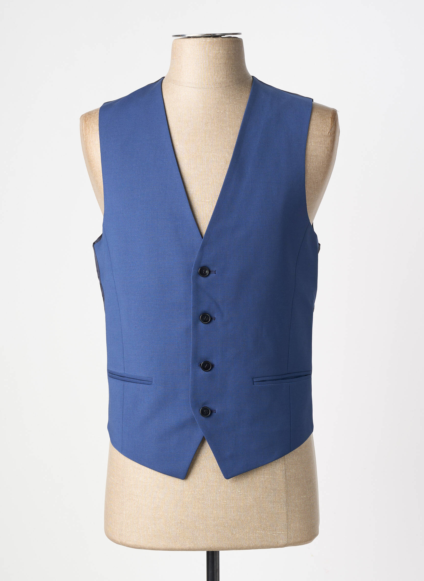 Vestă fără mâneci bi-materie albastru HUGO BOSS bărbat