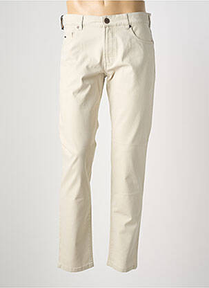 Pantalon drept croială dreaptă bej MMX bărbat