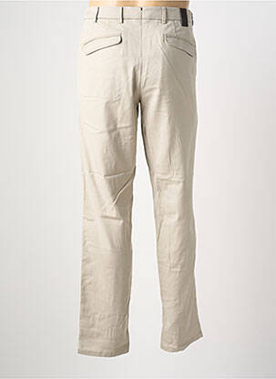 Pantalon drept croială dreaptă bej MMX bărbat
