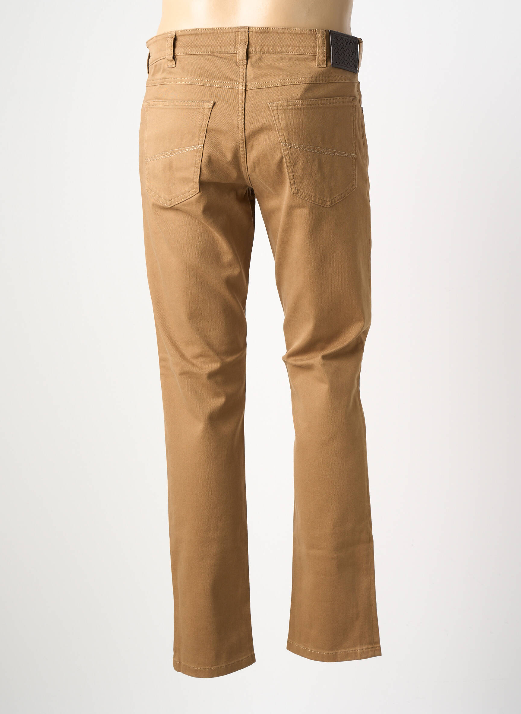 Pantalon drept croială dreaptă bej MMX bărbat