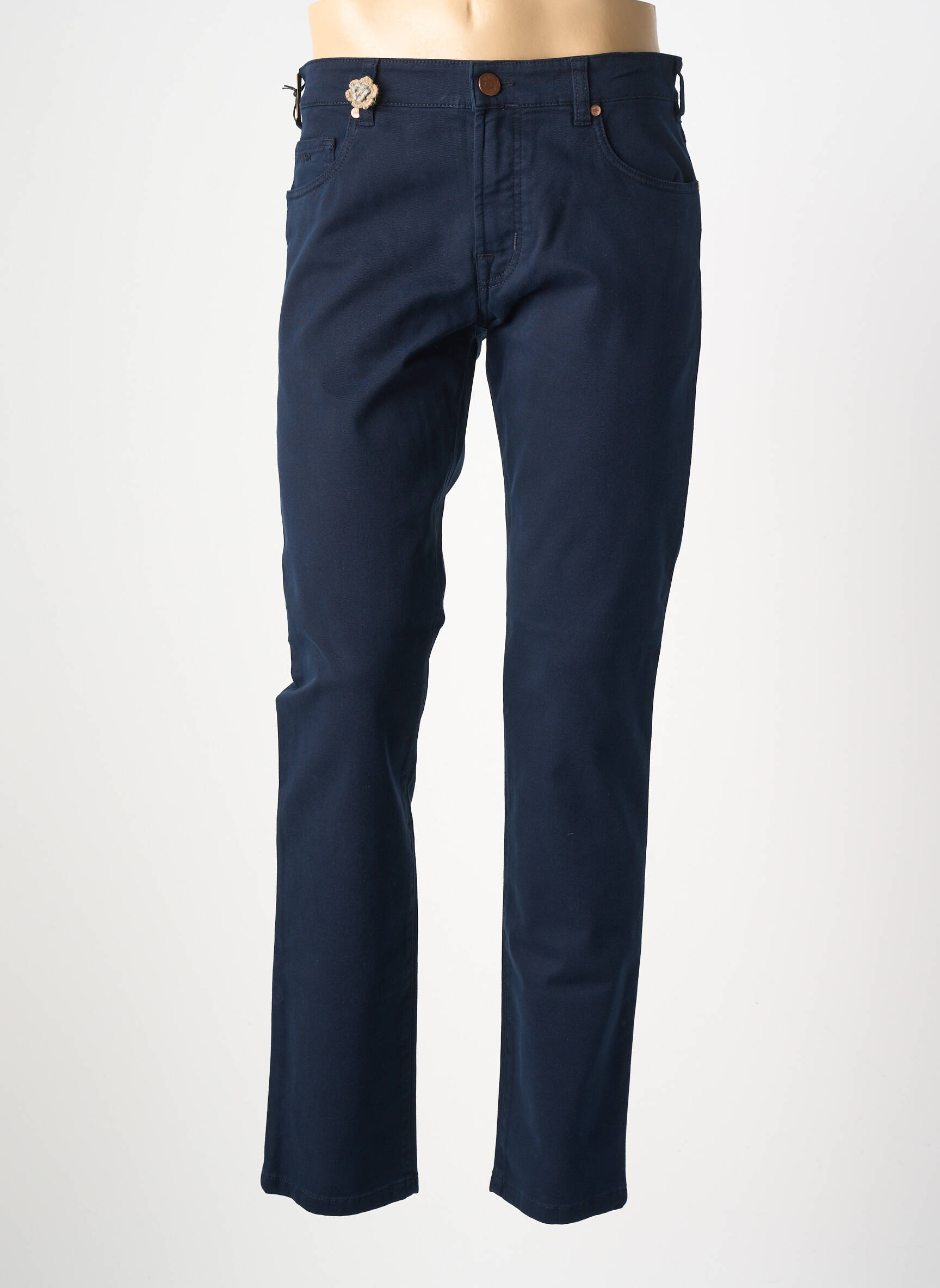 Pantalon drept croială dreaptă albastru MMX bărbat
