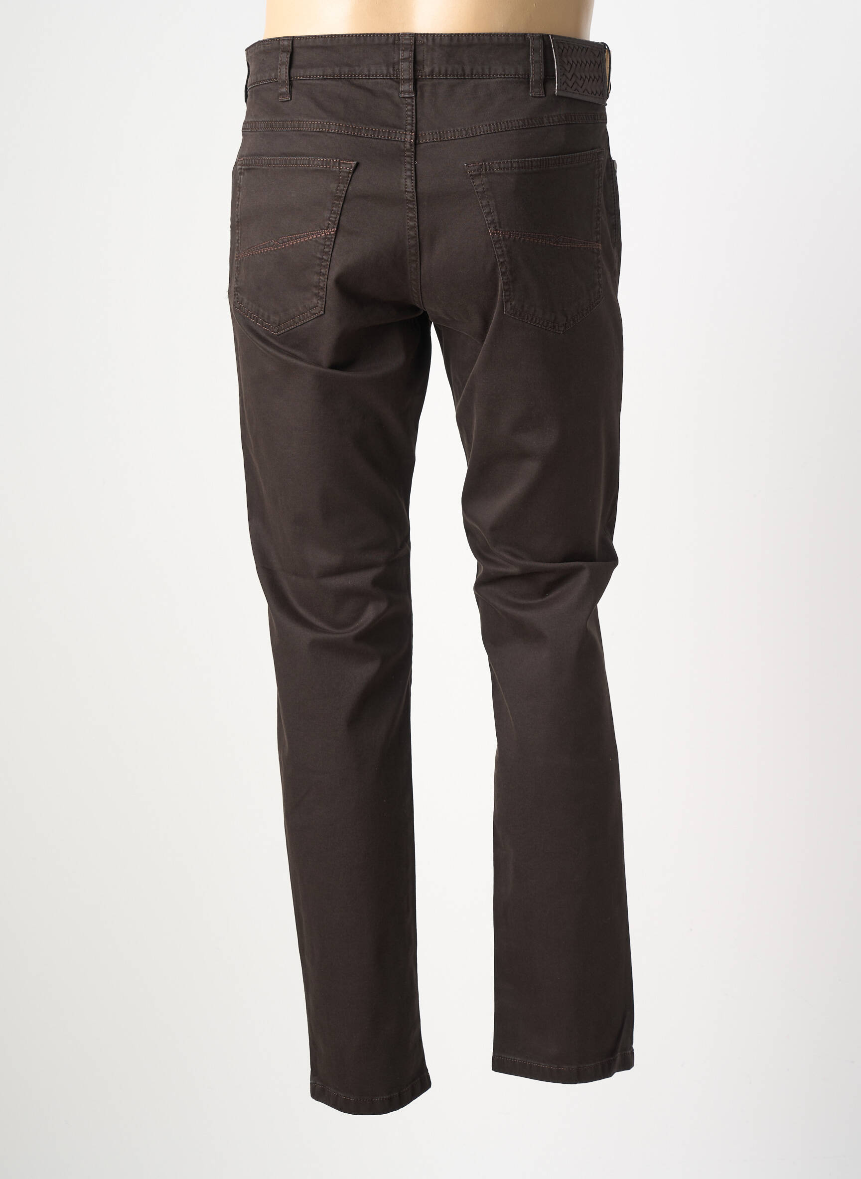 Pantalon drept croială dreaptă maro MMX bărbat