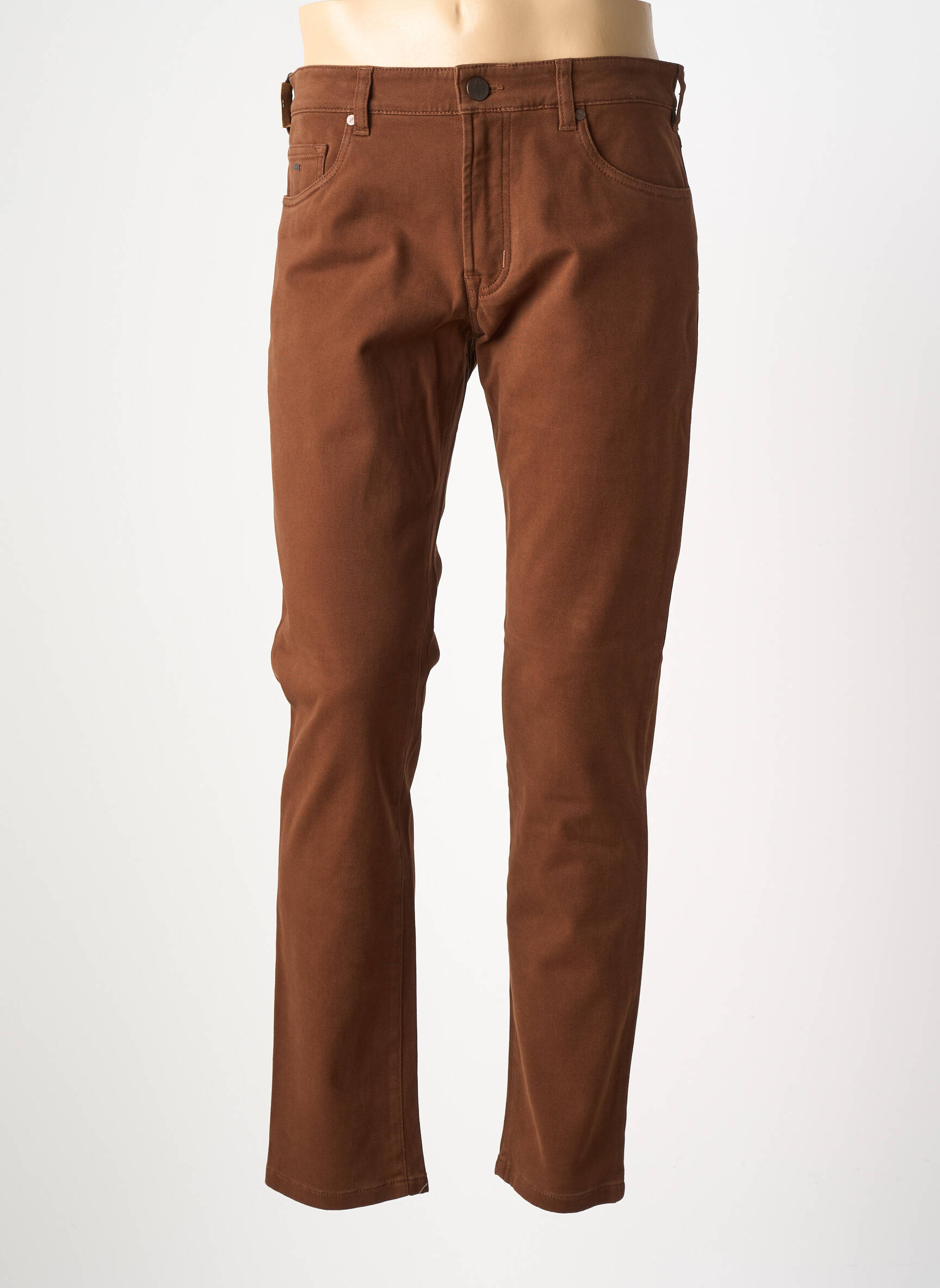Pantalon drept croială dreaptă cafe deschis MMX bărbat