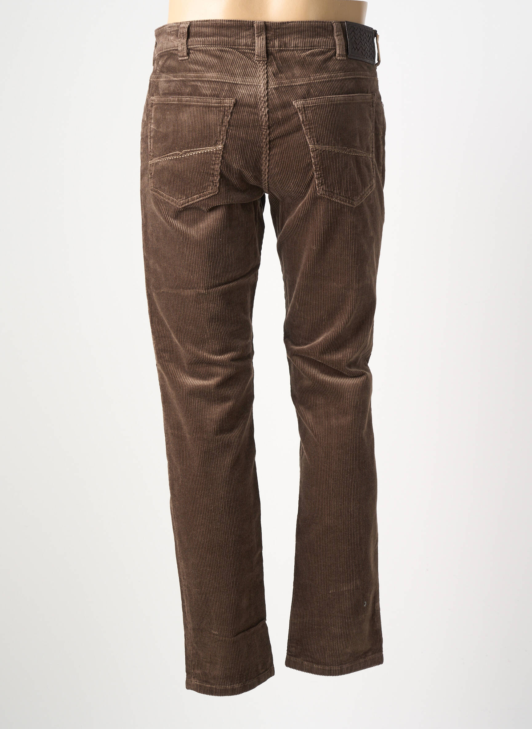 Pantalon drept croială dreaptă maro MMX bărbat