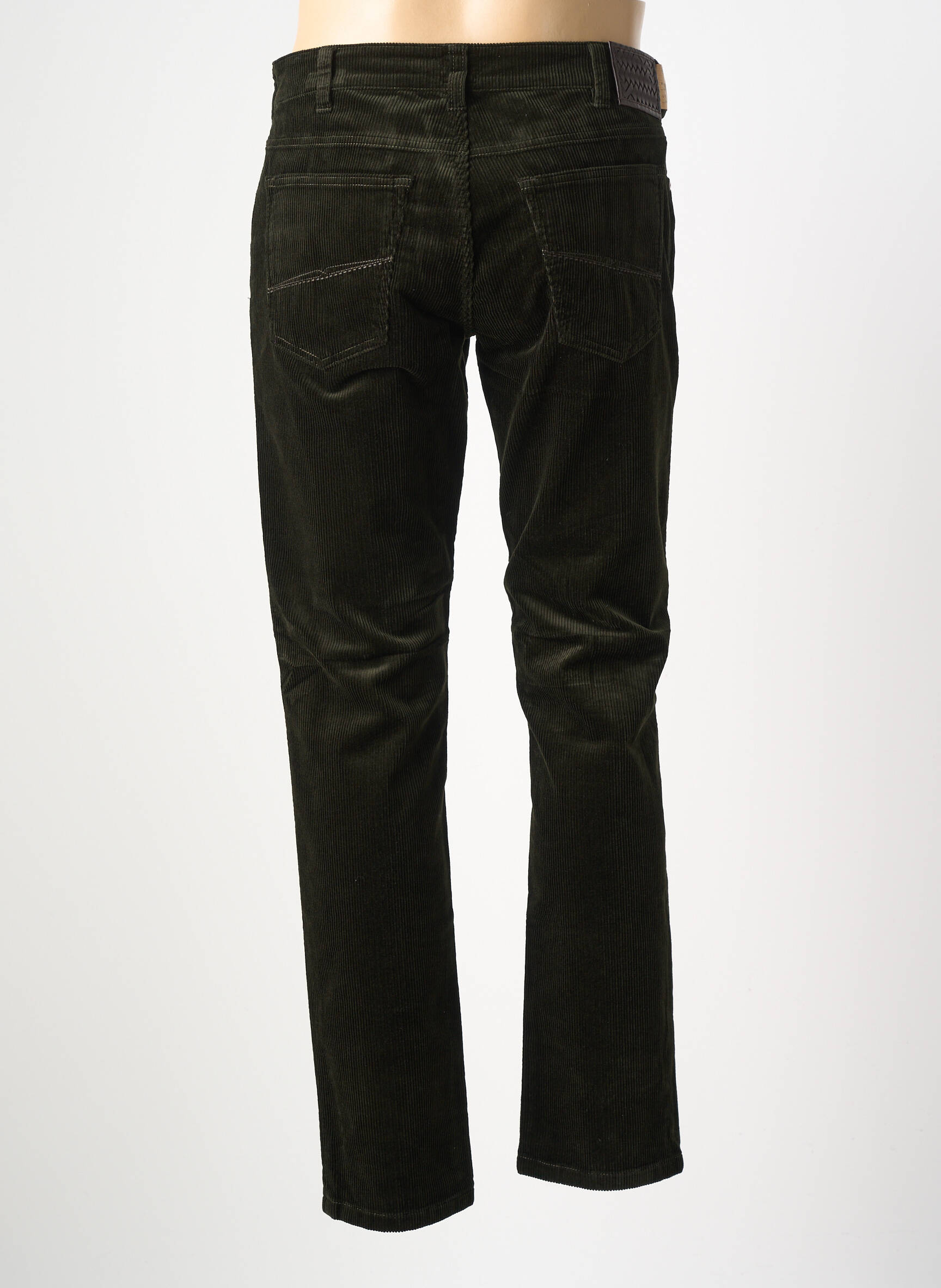 Pantalon drept croială dreaptă verde MMX bărbat