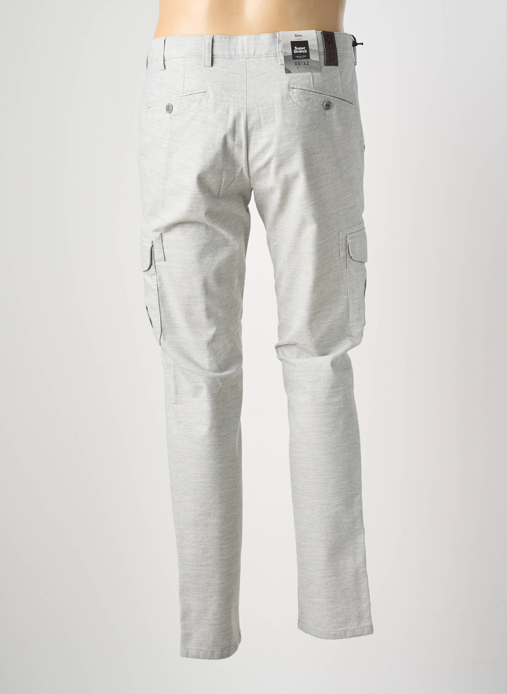 Pantalon cargo buzunare gri MMX bărbat