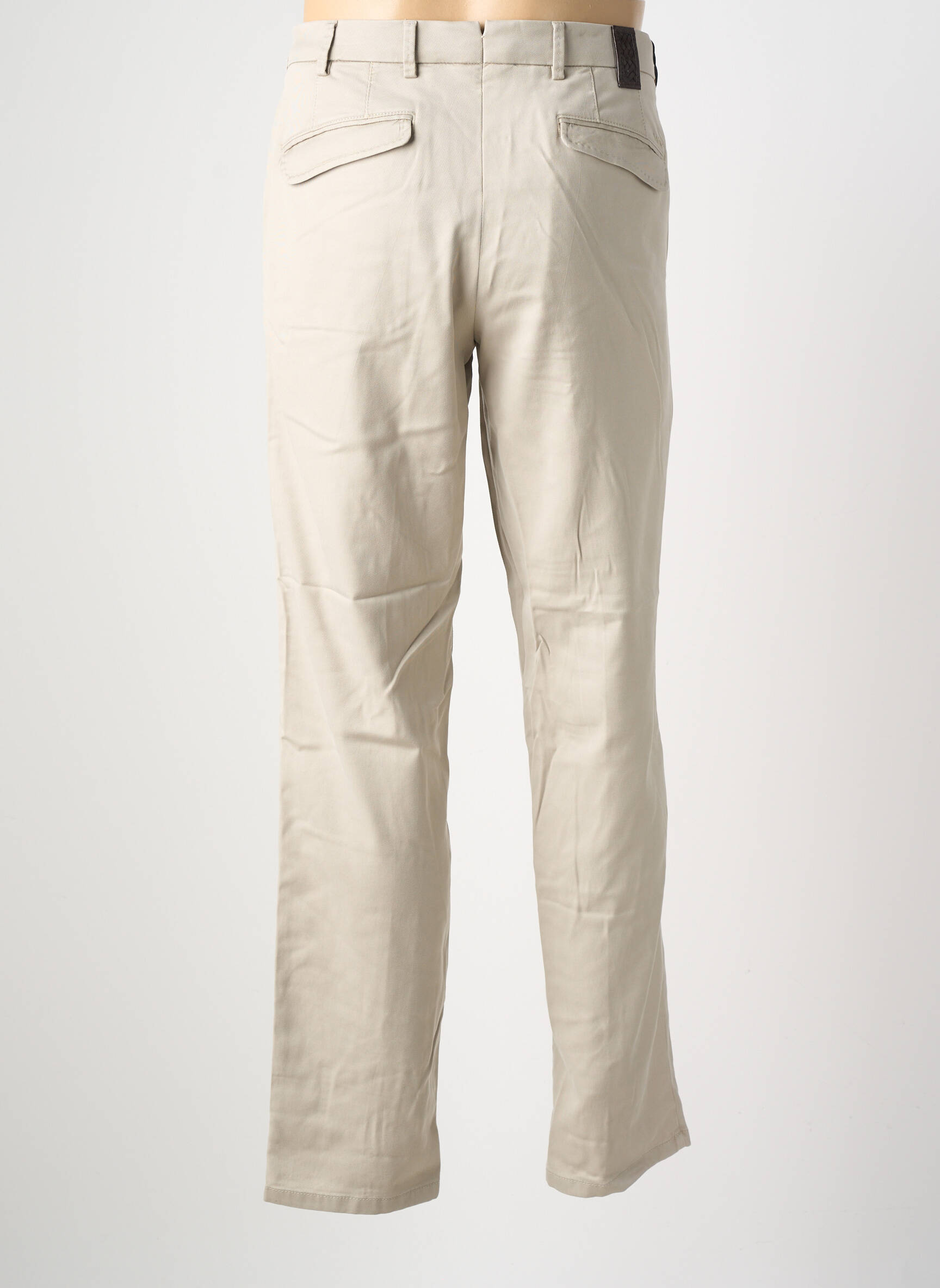 Pantalon drept croială dreaptă bej MMX bărbat