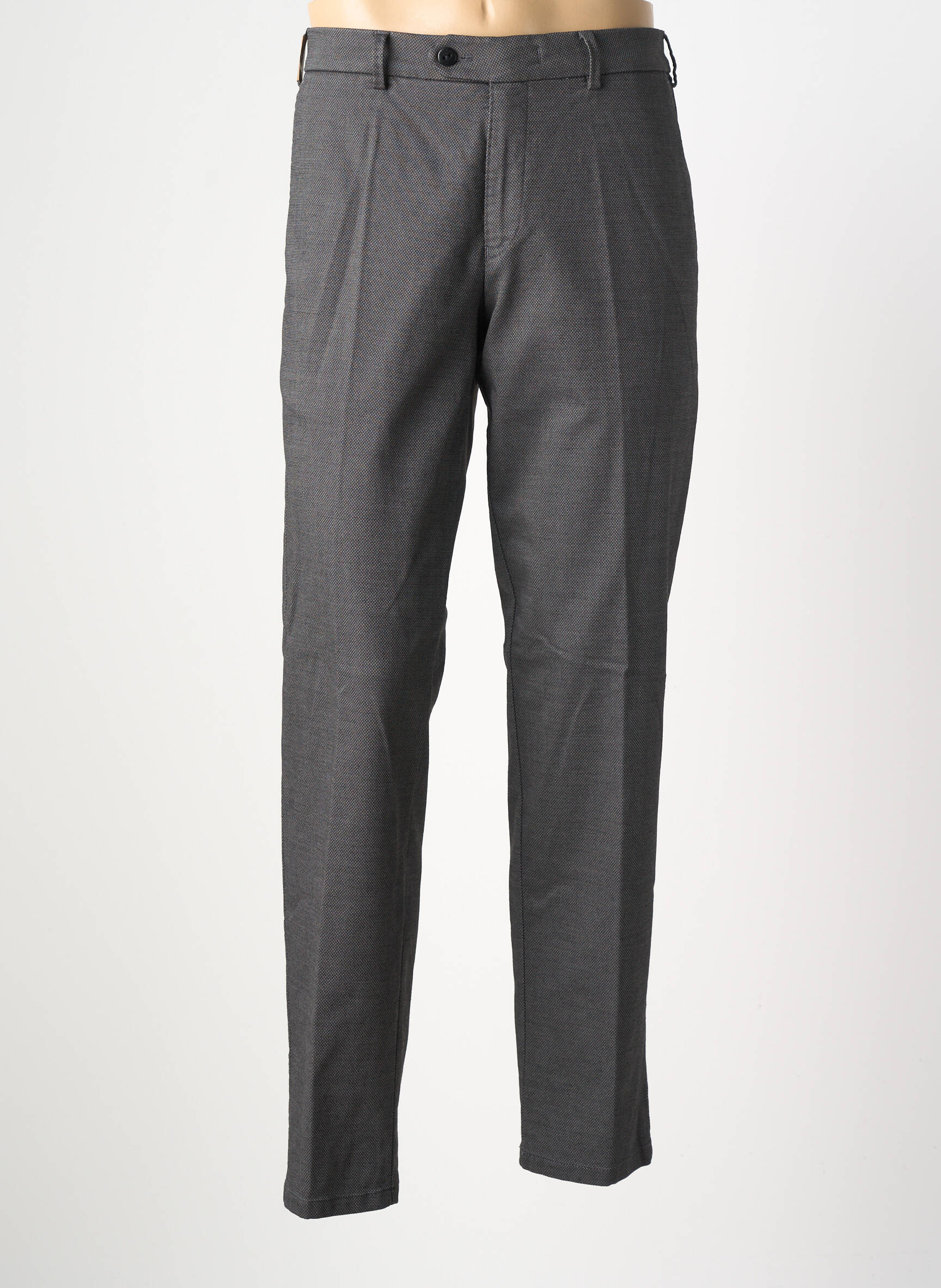 Pantalon drept croială dreaptă gri MMX bărbat
