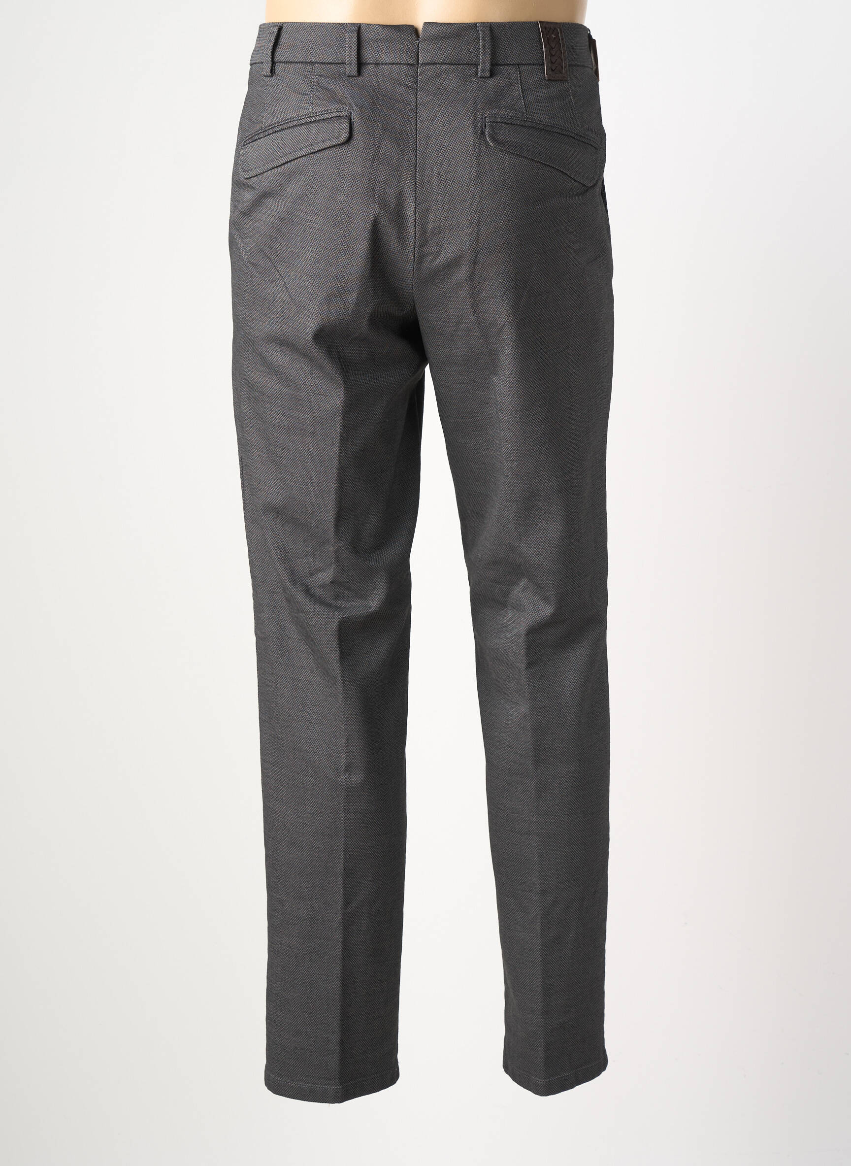 Pantalon drept croială dreaptă gri MMX bărbat