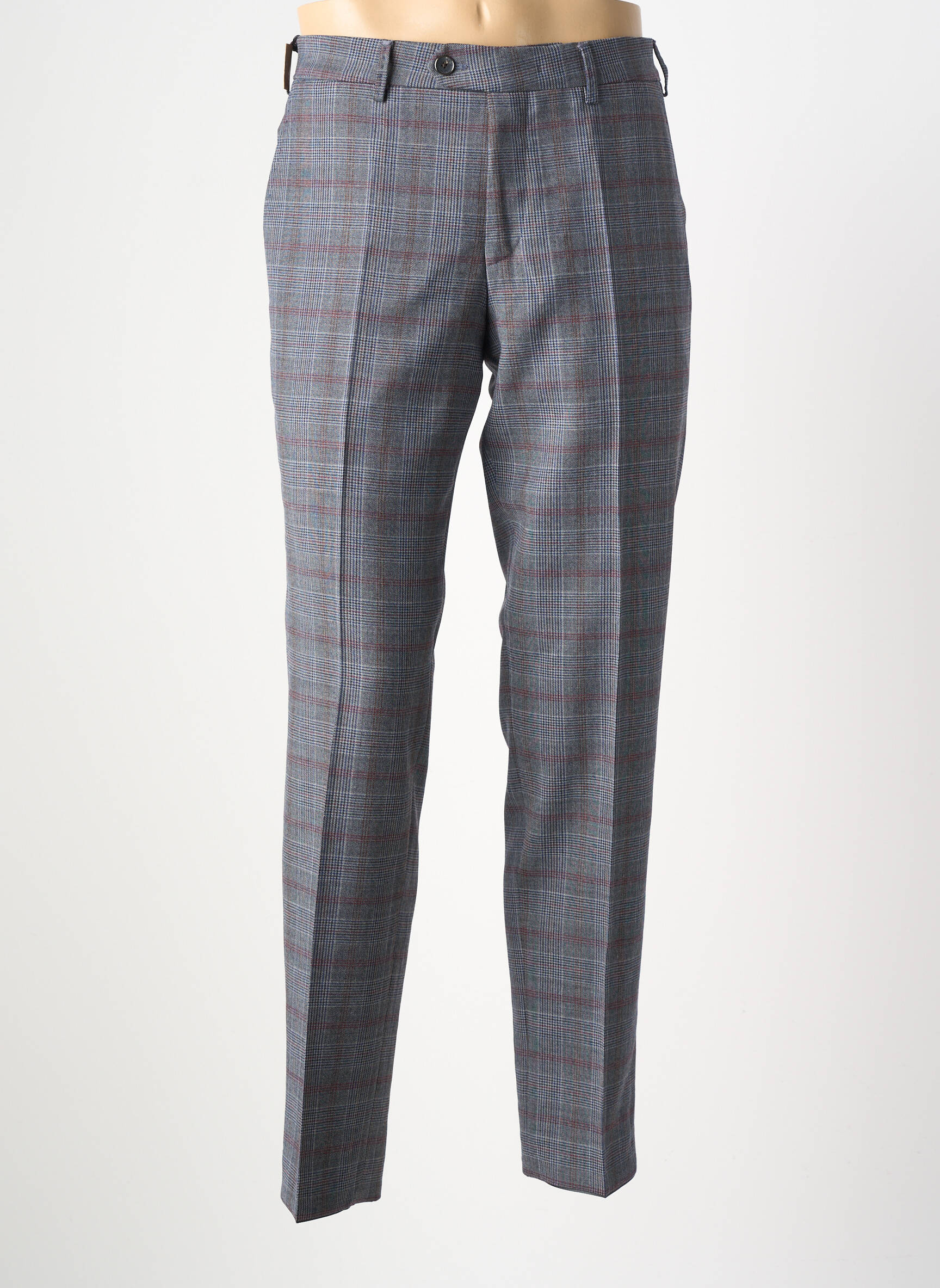 Pantalon drept croială dreaptă gri MMX bărbat