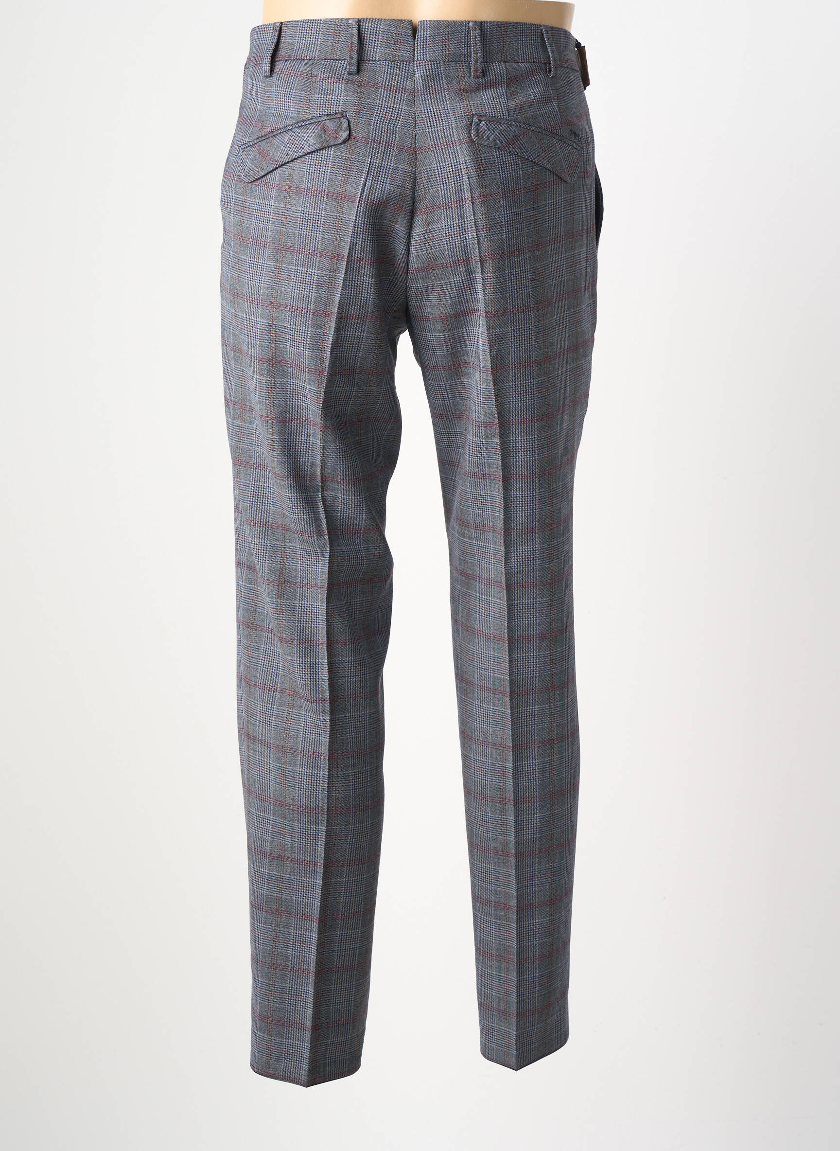 Pantalon drept croială dreaptă gri MMX bărbat