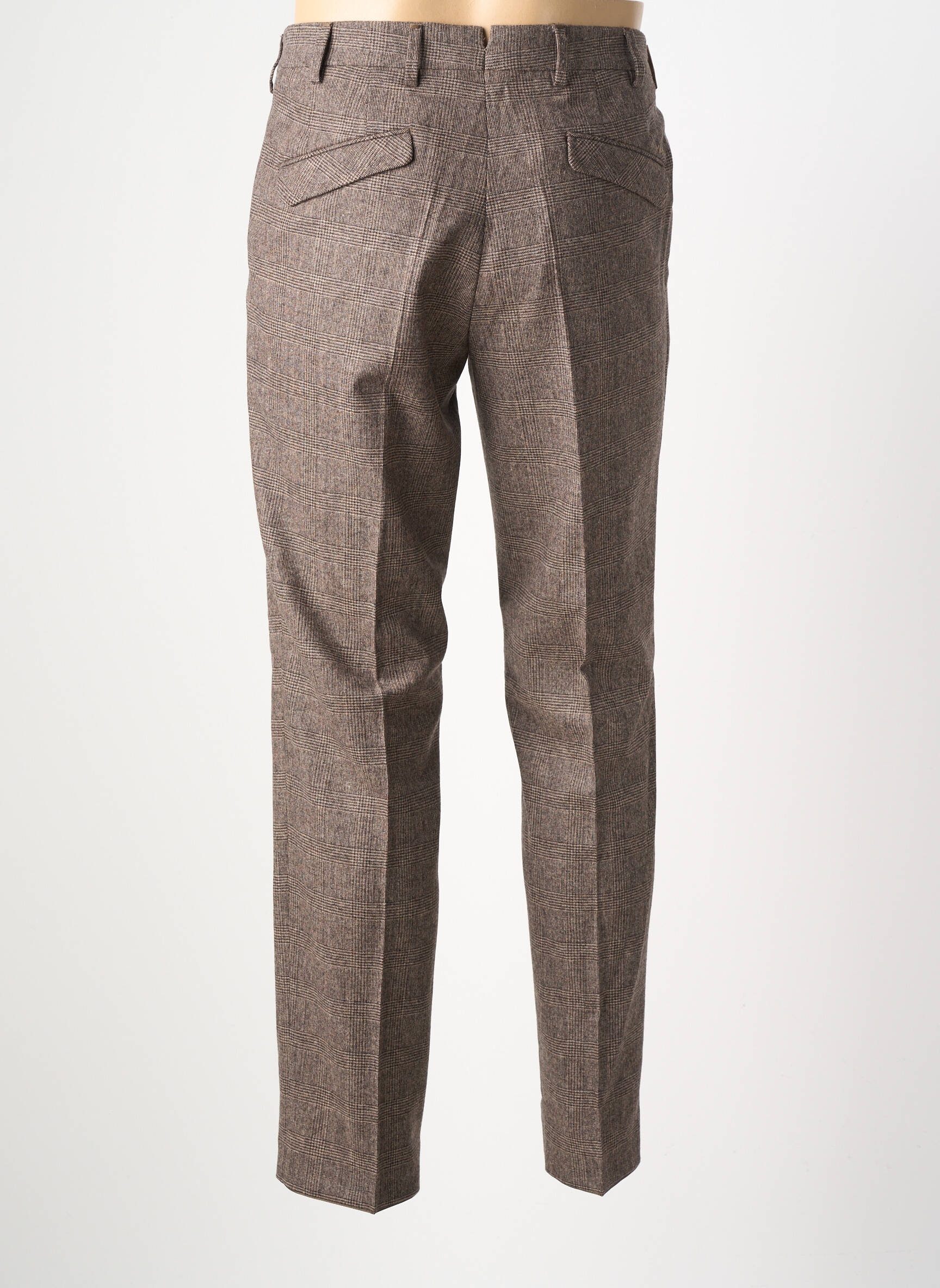 Pantalon drept croială dreaptă bej MMX bărbat