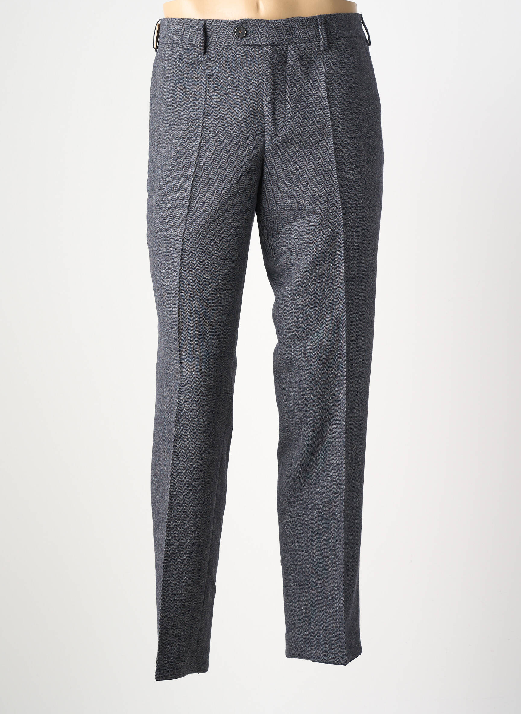 Pantalon drept croială dreaptă gri MMX bărbat