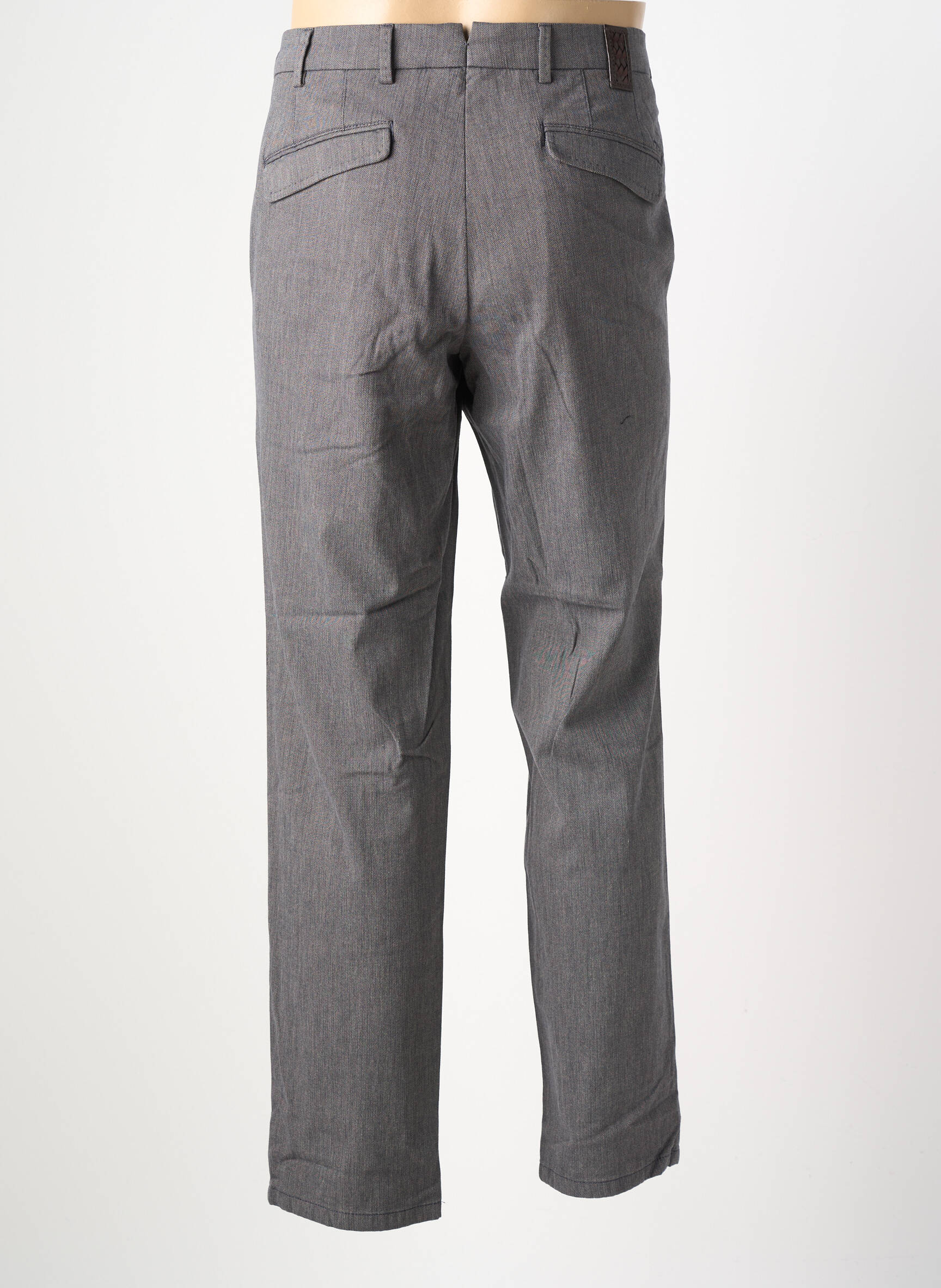 Pantalon drept croială dreaptă gri MMX bărbat