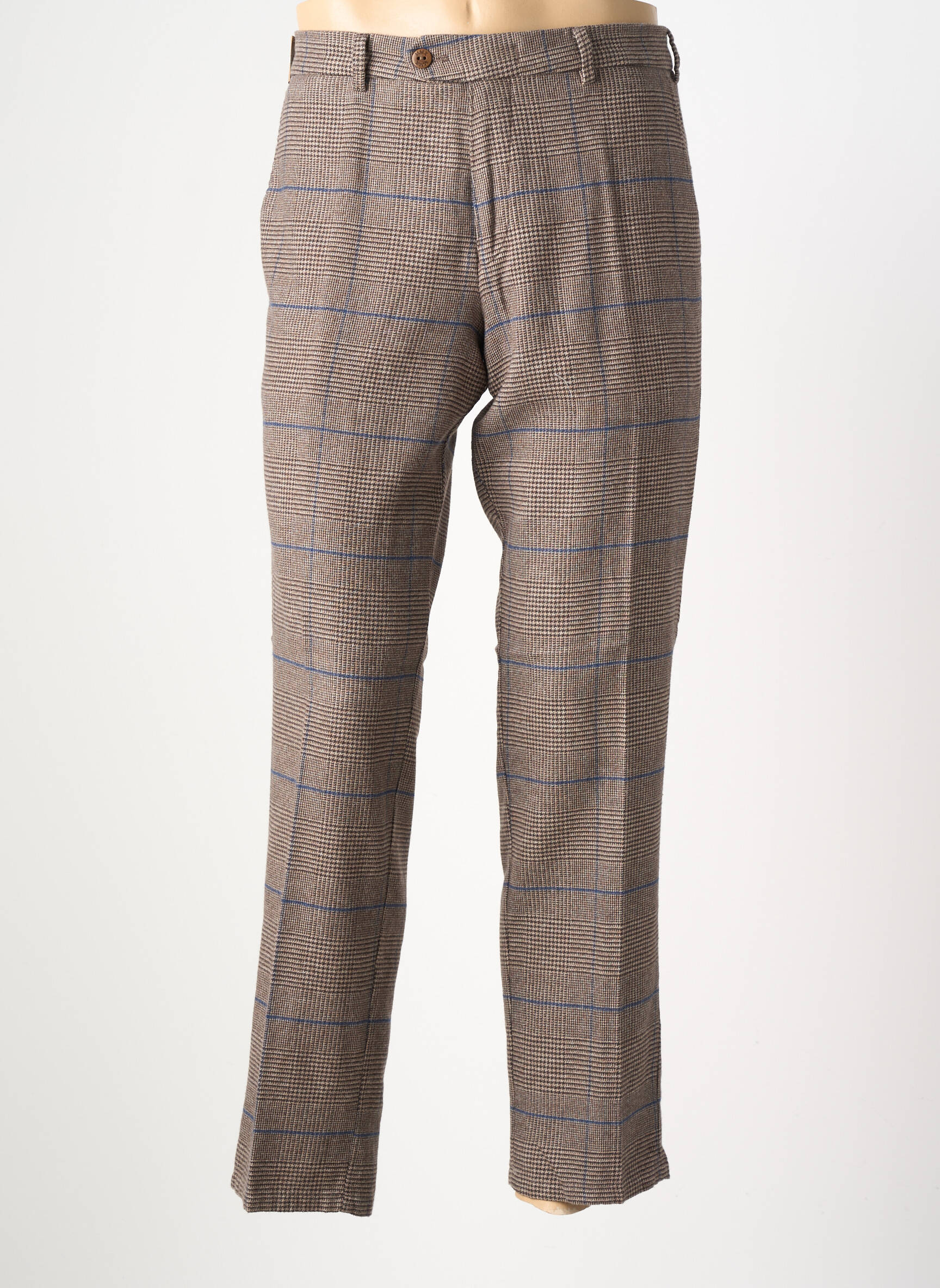Pantalon drept croială dreaptă bej MMX bărbat