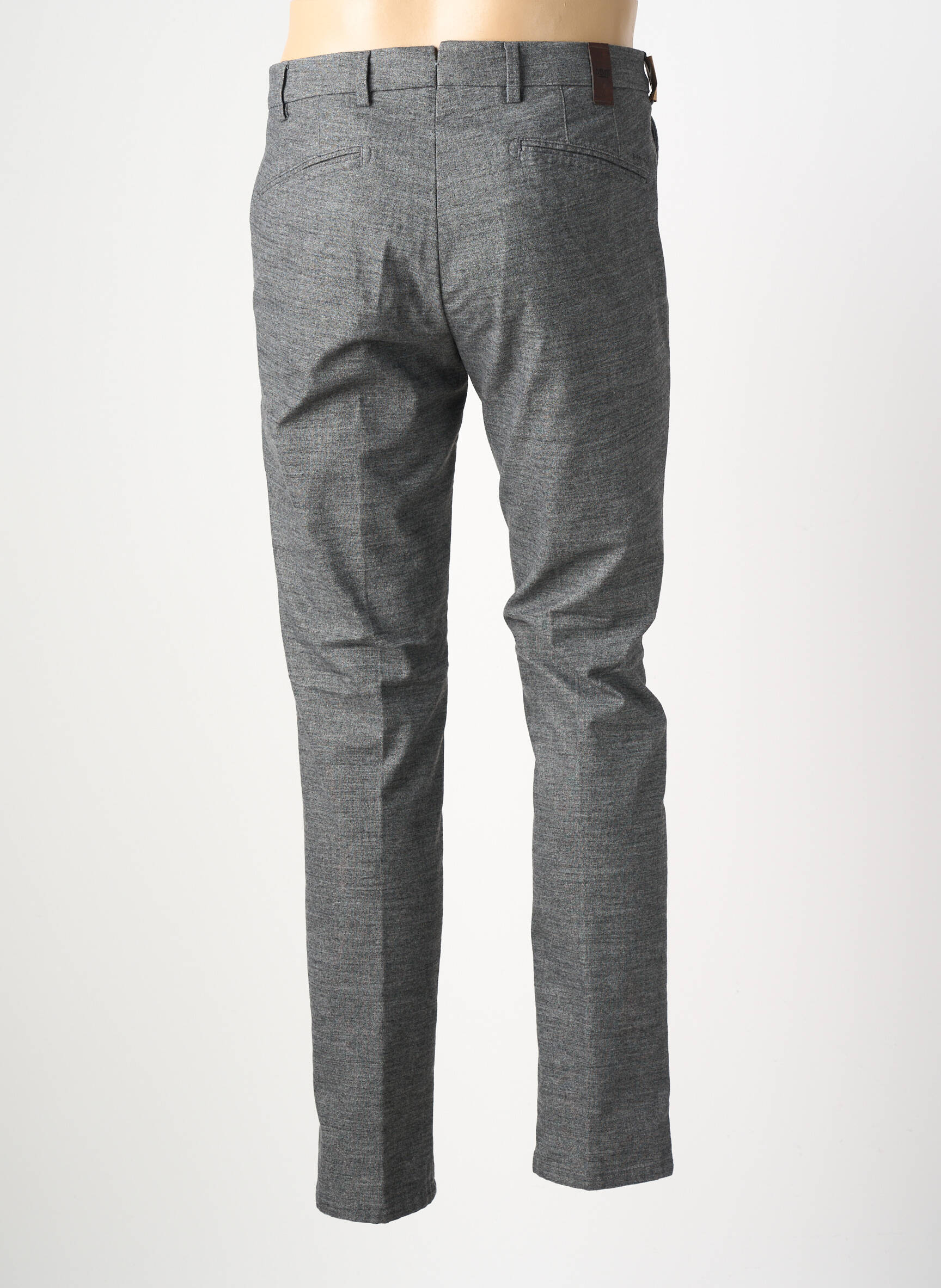 Pantalon drept buzunare gri MMX bărbat