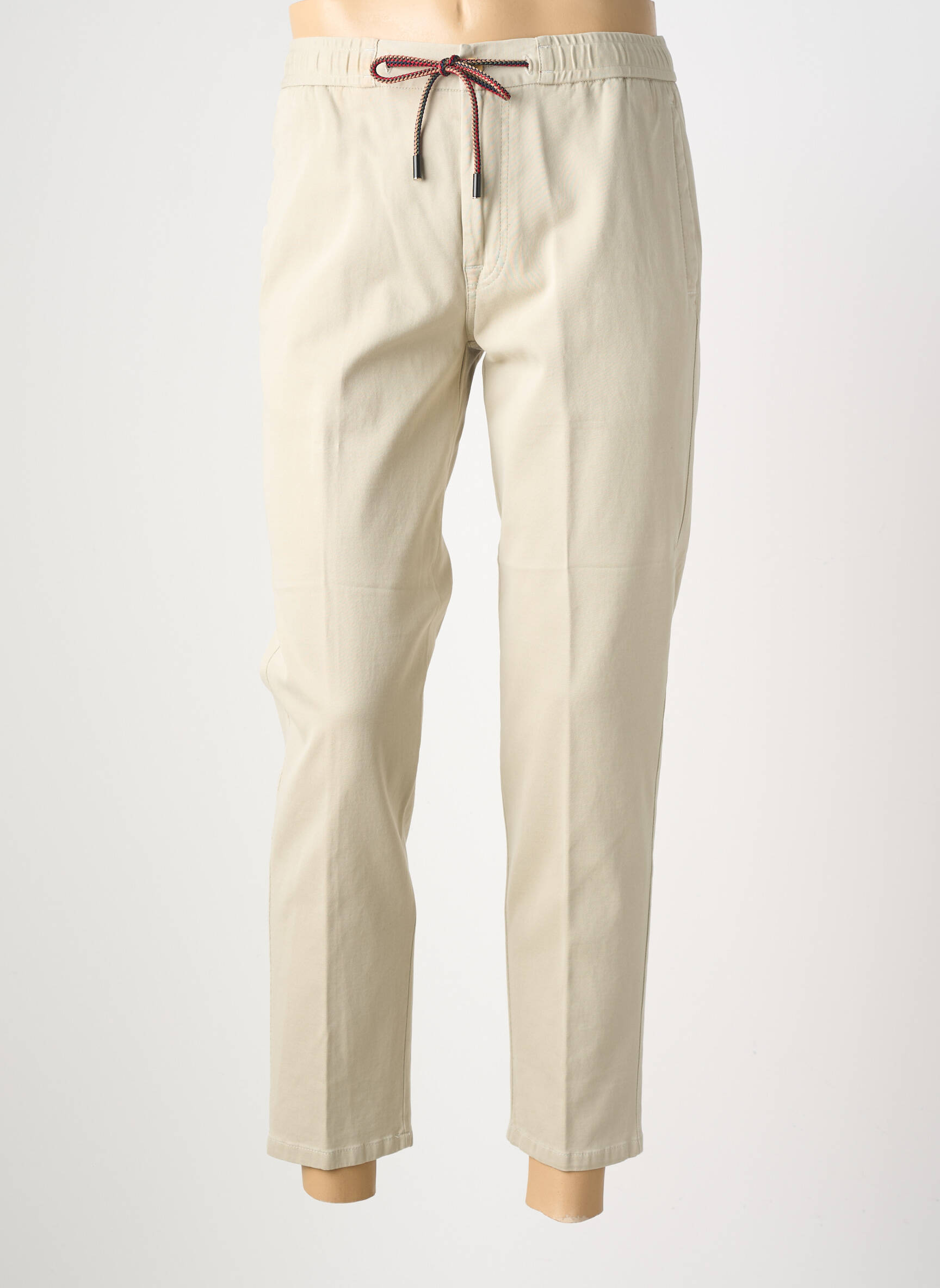 Pantalon 7/8 croială dreaptă bej MMX bărbat