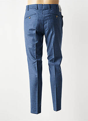 Pantalon chino țesătură melanj mărime normală albastru MMX bărbat