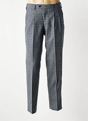 Pantalon chino imprimeu imprimeu prinț de wales mărime normală albastru MMX bărbat