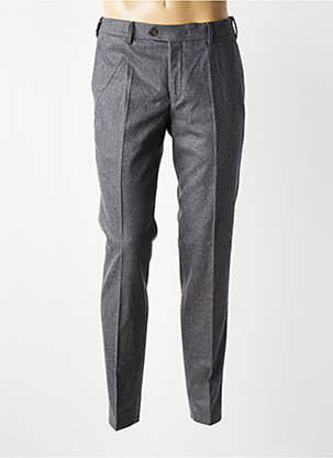 Pantalon chino țesătură melanj mărime normală gri MMX bărbat