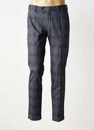 Pantalon chino imprimeu imprimeu prinț de wales mărime normală albastru MMX bărbat