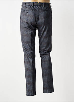 Pantalon chino imprimeu imprimeu prinț de wales mărime normală albastru MMX bărbat