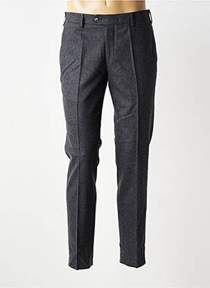 Pantalon chino țesătură melanj mărime normală gri MMX bărbat