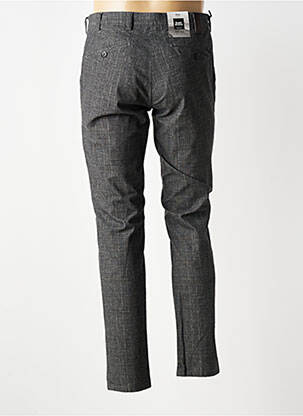 Pantalon chino țesătură melanj mărime normală gri MMX bărbat