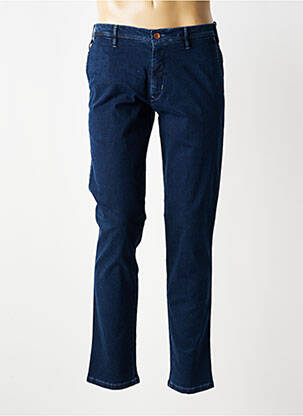 Pantalon chino elasticitate mărime normală albastru MMX bărbat