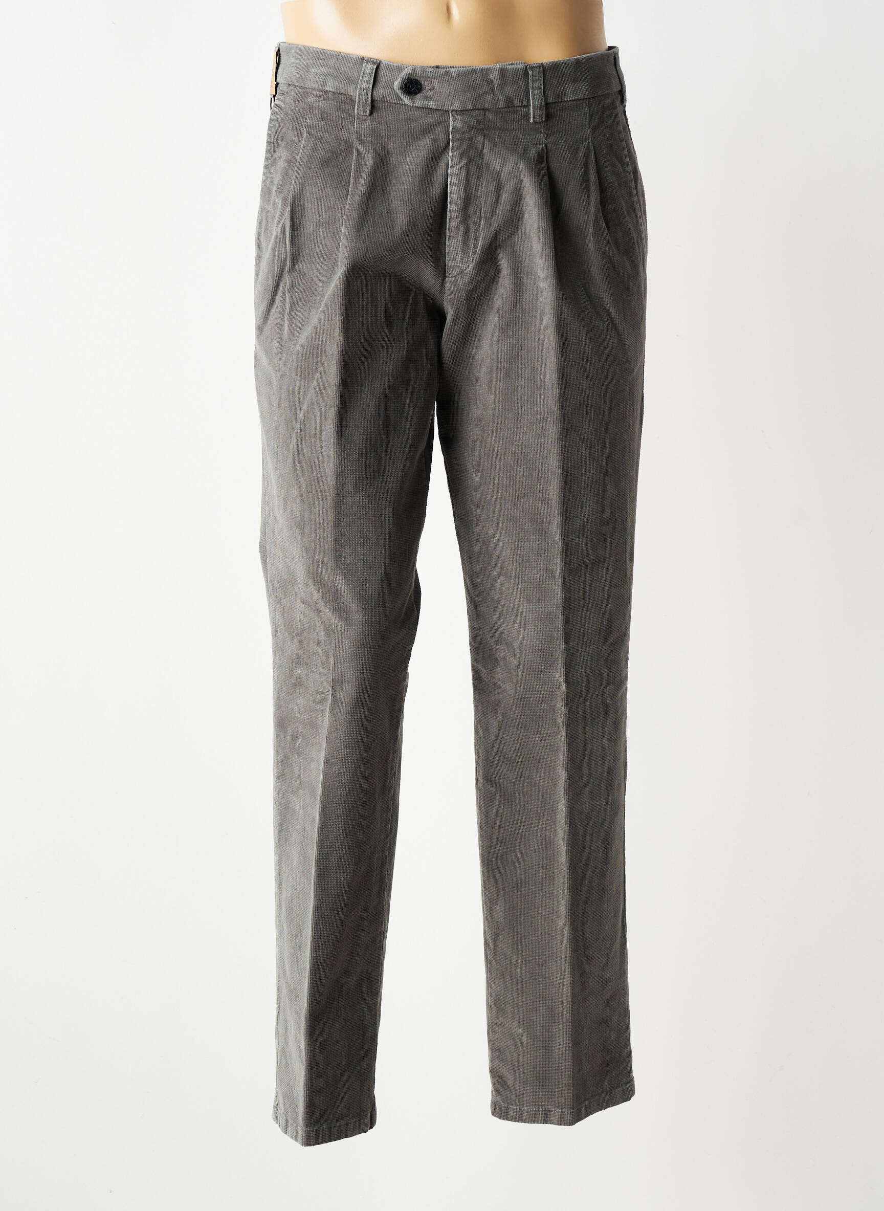 Pantalon chino bio mărime normală gri MMX bărbat
