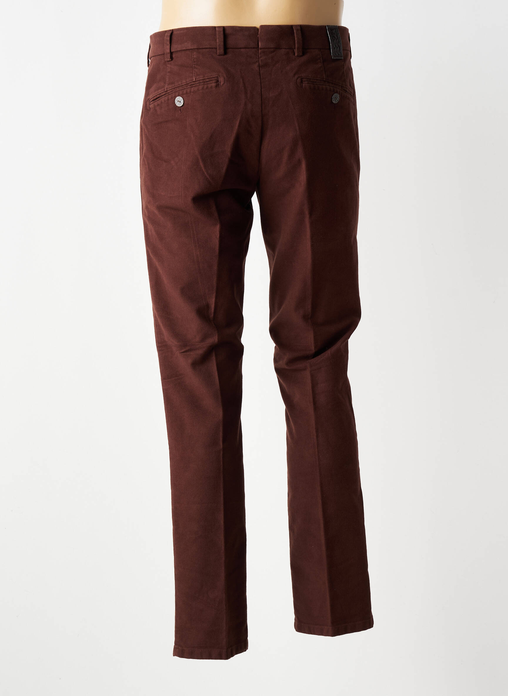 Pantalon chino bio mărime normală maro MMX bărbat