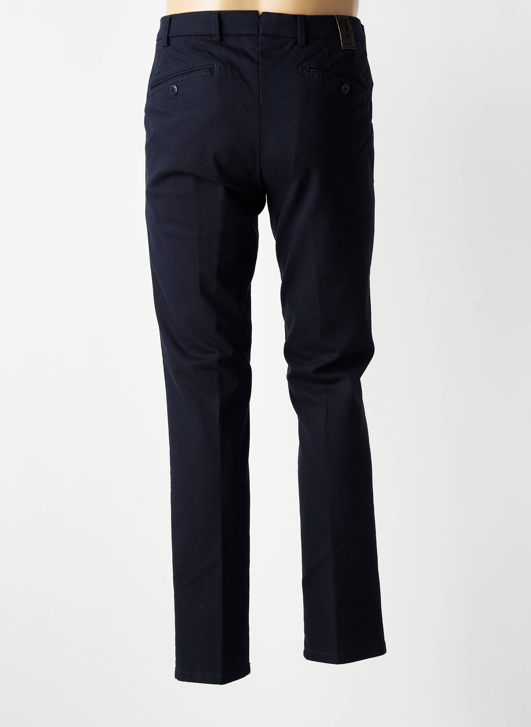 Pantalon chino bio mărime normală albastru MMX bărbat