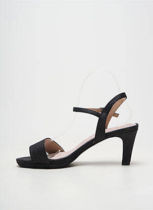 Sandale/pantofi decupați toc cui. toc de 7 la 9 cm negru MARIAMARE femeie