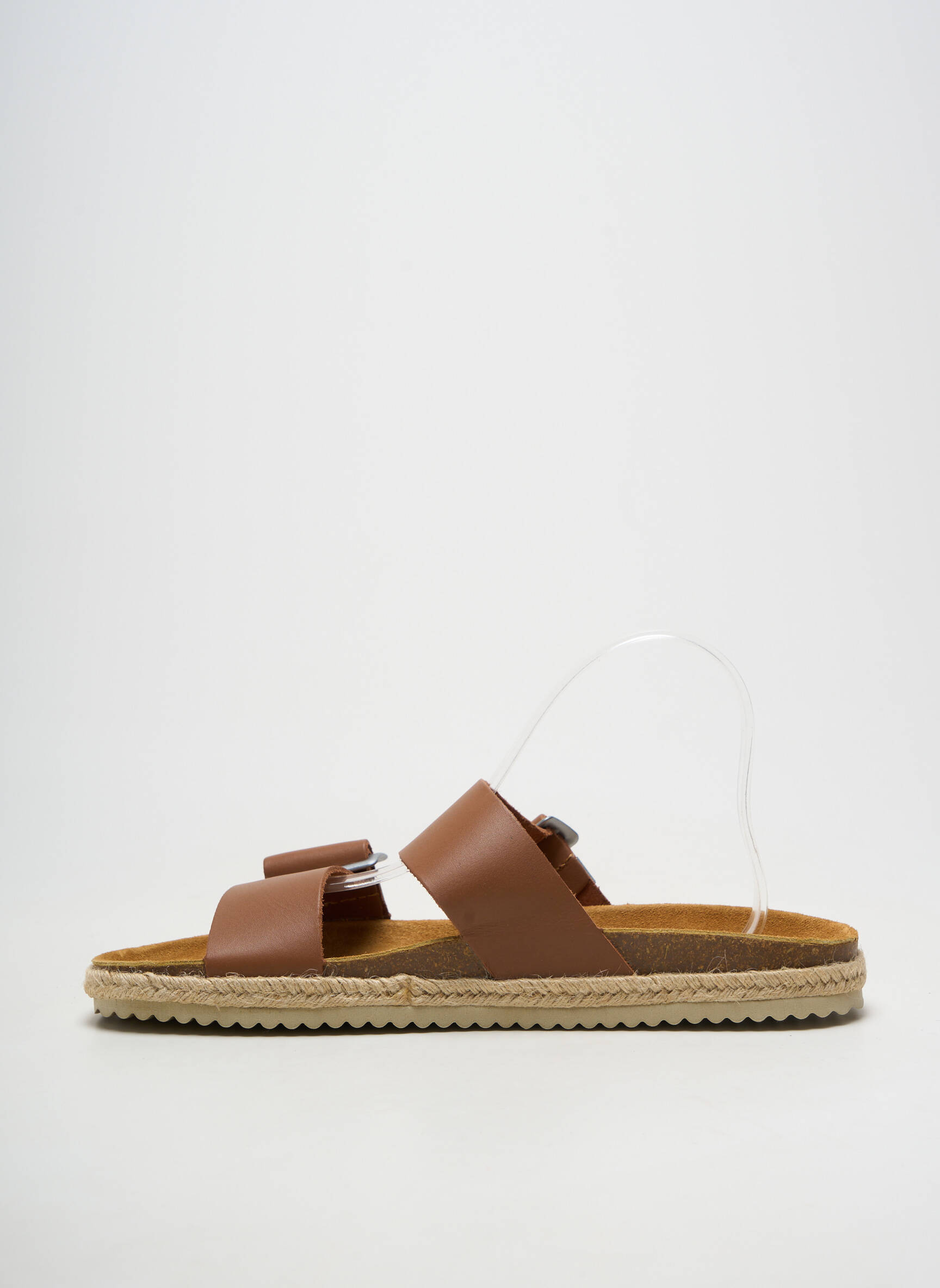 Mulete/saboți material neted vârf deschis maro PEPE JEANS bărbat