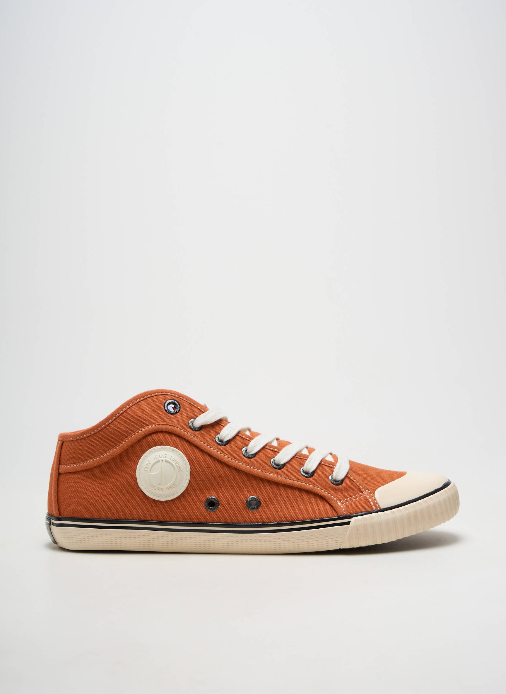 Adidași vârf rotund vârf rotund maro PEPE JEANS bărbat
