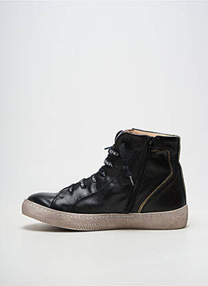 Adidași material neted toc plat până la 3 cm negru NEMONIC femeie