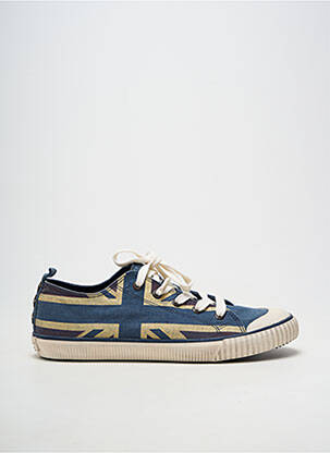 Adidași vârf rotund vârf rotund albastru PEPE JEANS bărbat