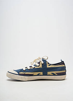 Adidași vârf rotund vârf rotund albastru PEPE JEANS bărbat