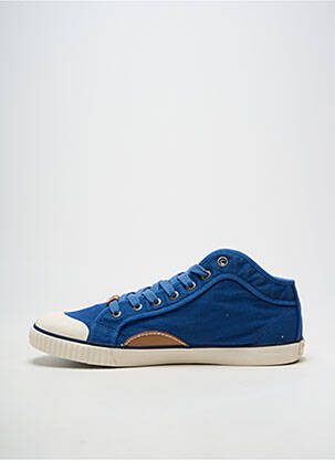 Adidași vârf rotund vârf rotund albastru PEPE JEANS bărbat