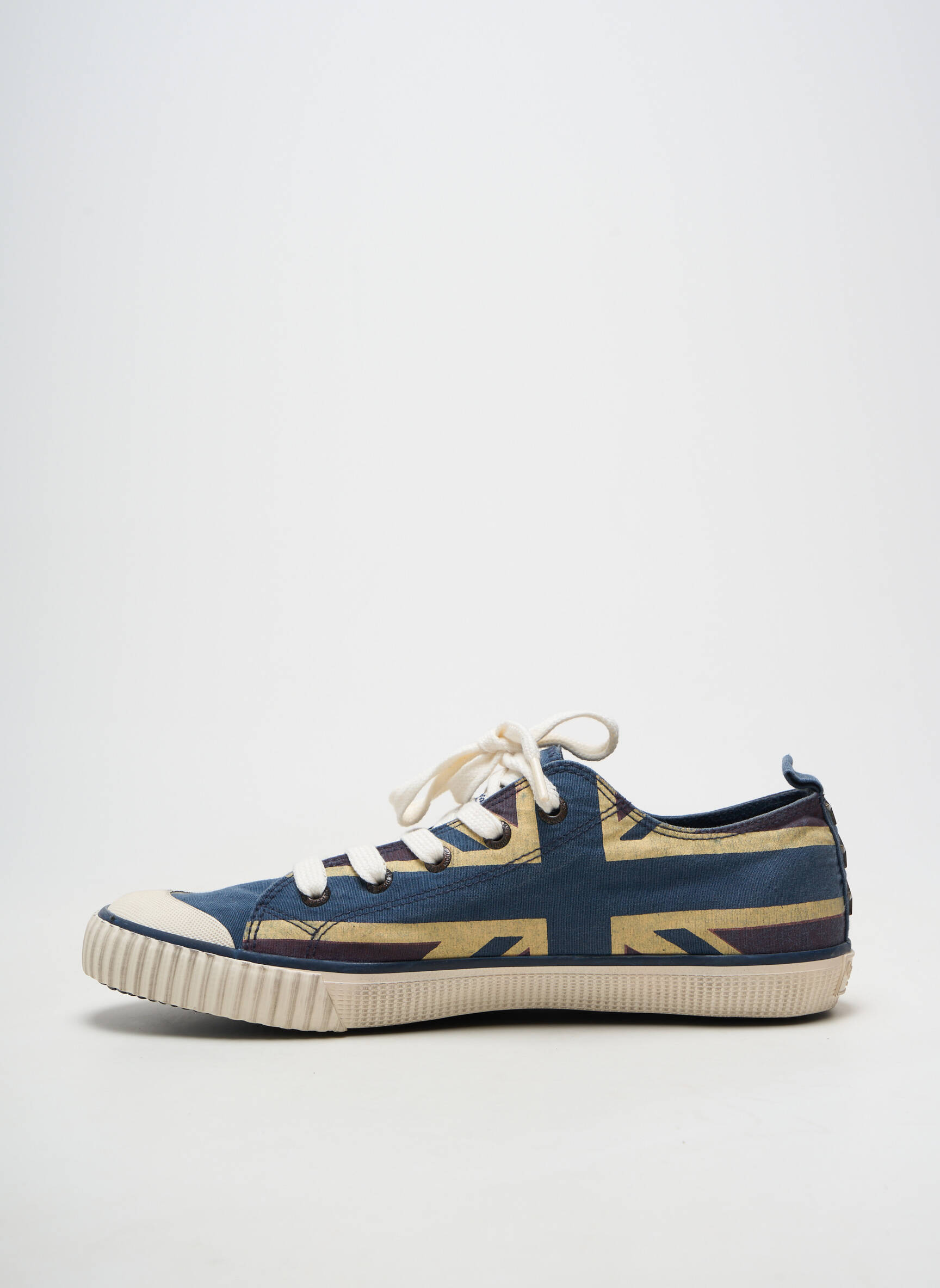 Adidași vârf rotund vârf rotund albastru PEPE JEANS bărbat
