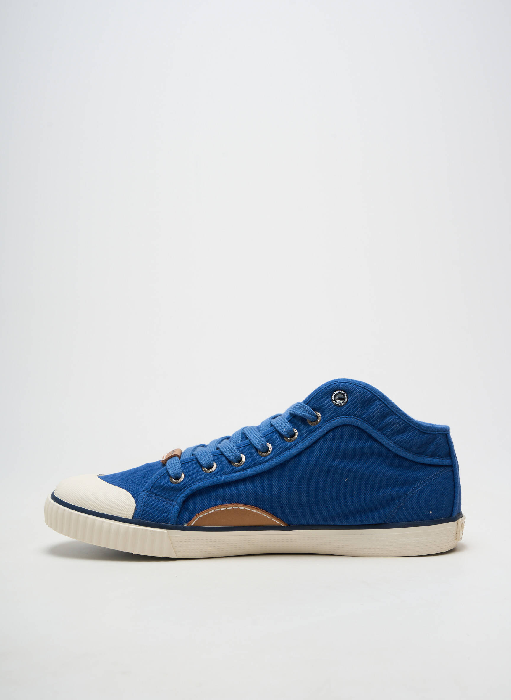Adidași vârf rotund vârf rotund albastru PEPE JEANS bărbat