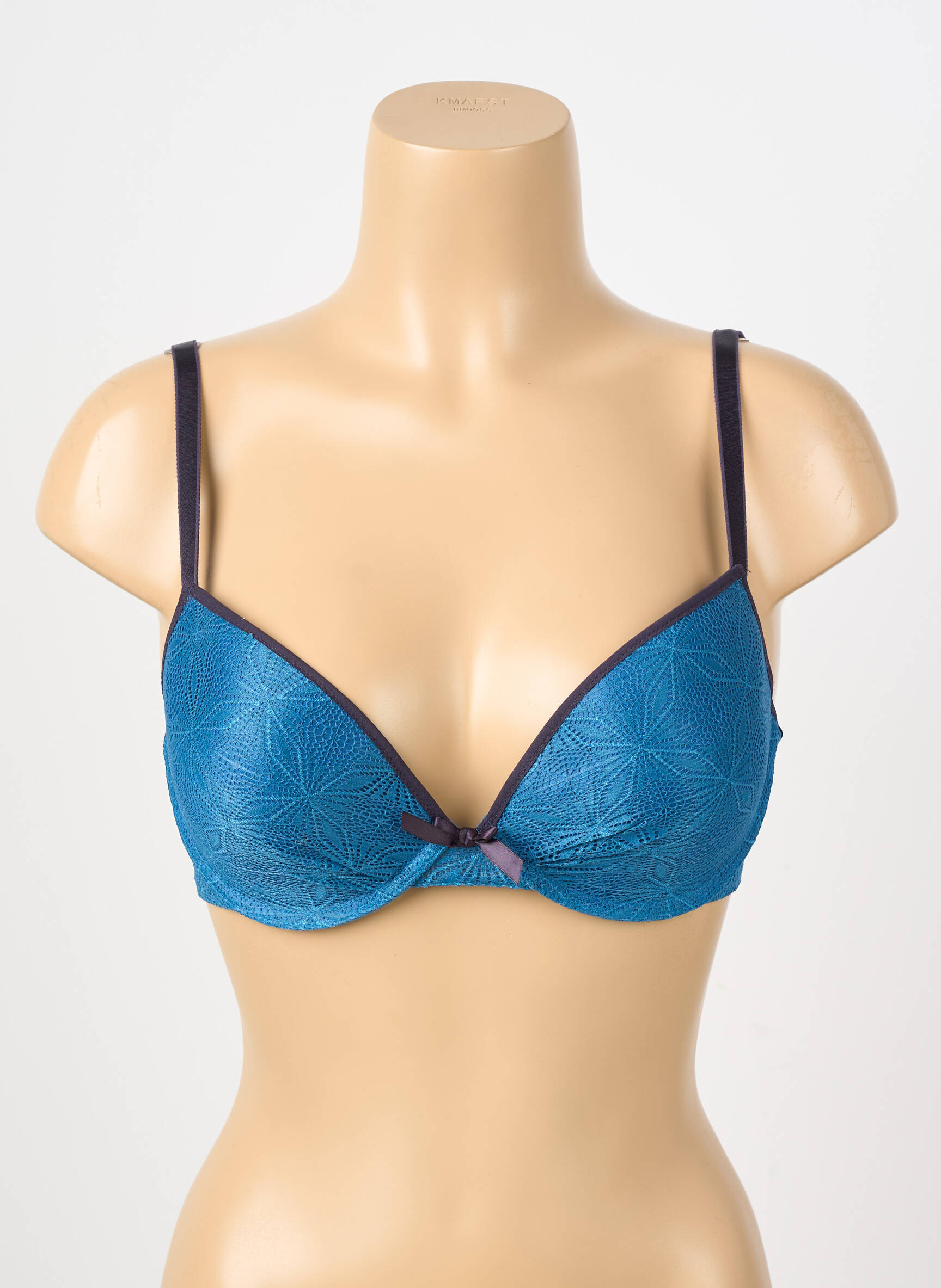 Sutien efect material satinat top sutien push-up verde PASSIONATA femeie