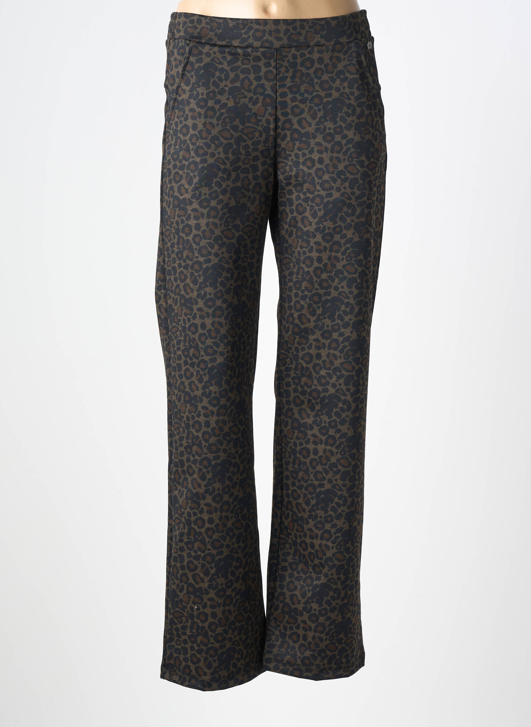 Pantalon drept elasticitate mărime normală maro B&M femeie