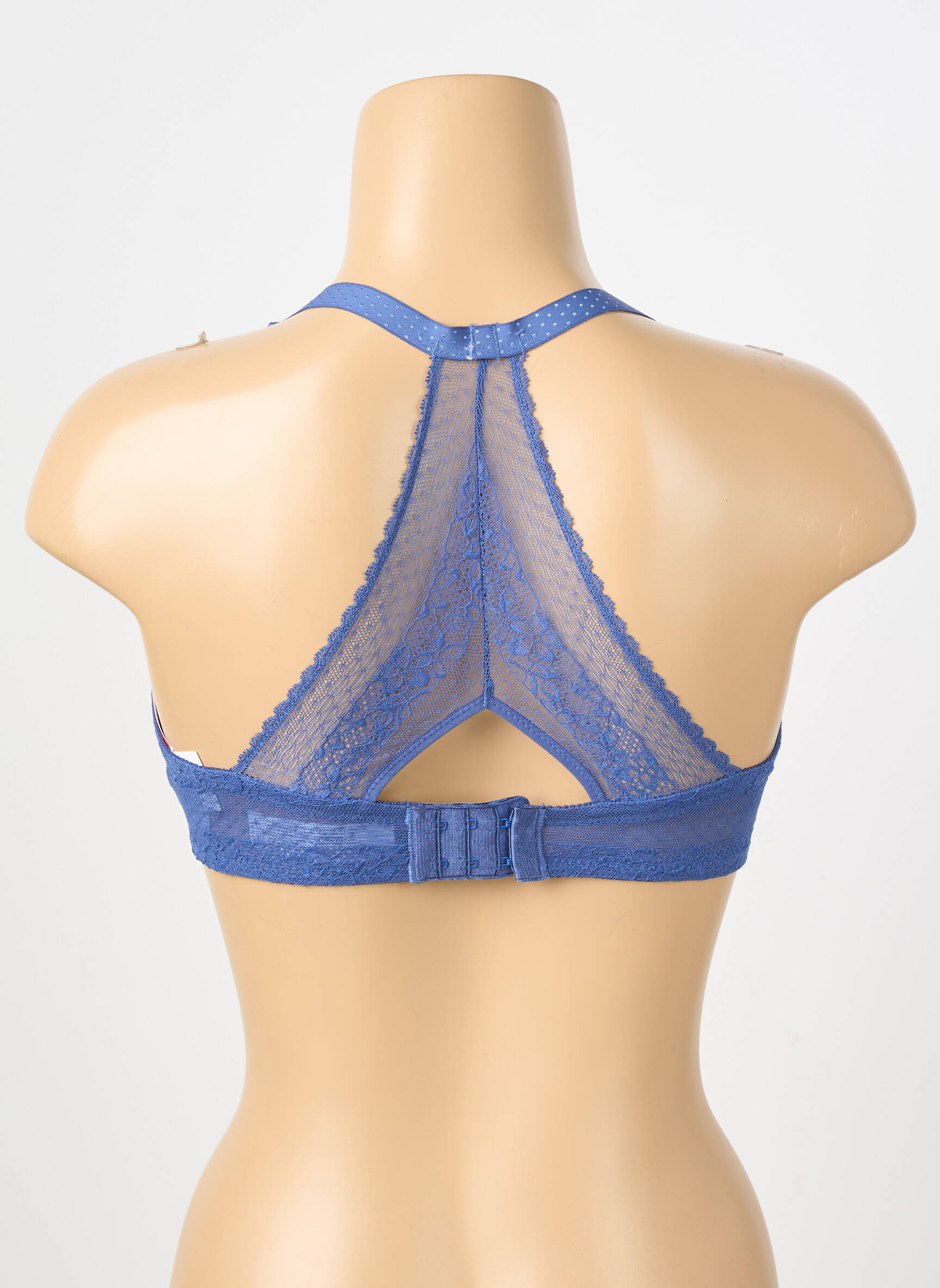 Sutien ușoară și transparentă top sutien modelat albastru PASSIONATA femeie
